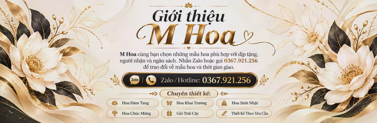 Ảnh bìa Shop hoa tươi Xã Phú Sơn Ninh Bình - Chọn hoa gửi đúng tâm tình